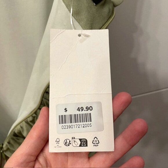 NWT Zara Mesh Overlay Green Ombre Ruched Sleeveless Ruffle Mini Dress Size XL - Picture 11 of 16